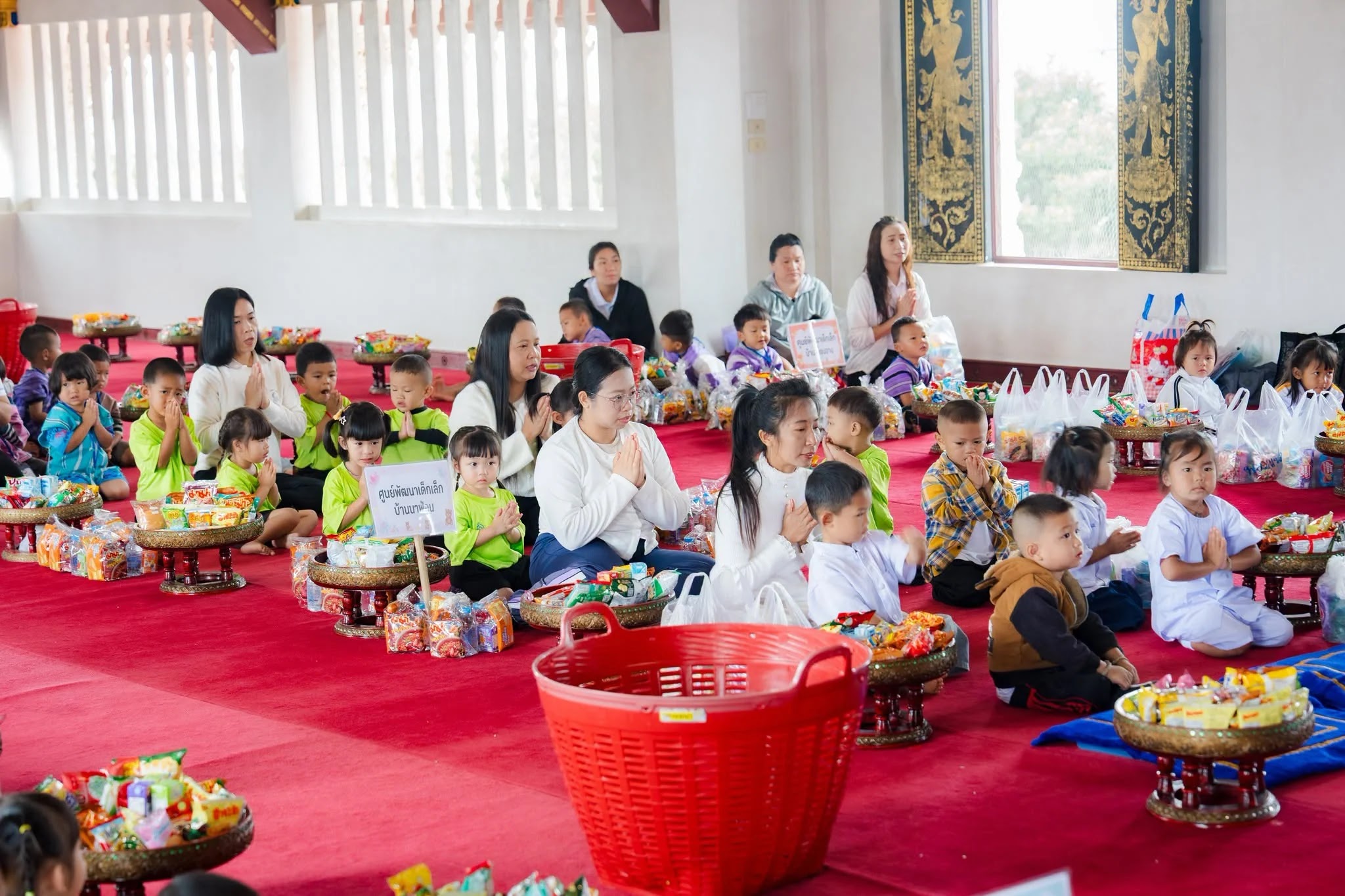 ภาพประกอบ โครงการกิจกรรมพัฒนาผู้เรียนสำหรับเด็กอายุ ๓-๕ ปี