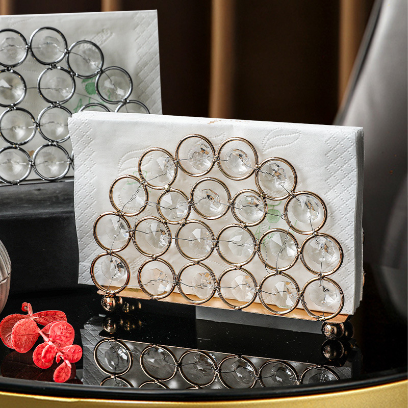 Elliptical Metal Paper Towel Holder