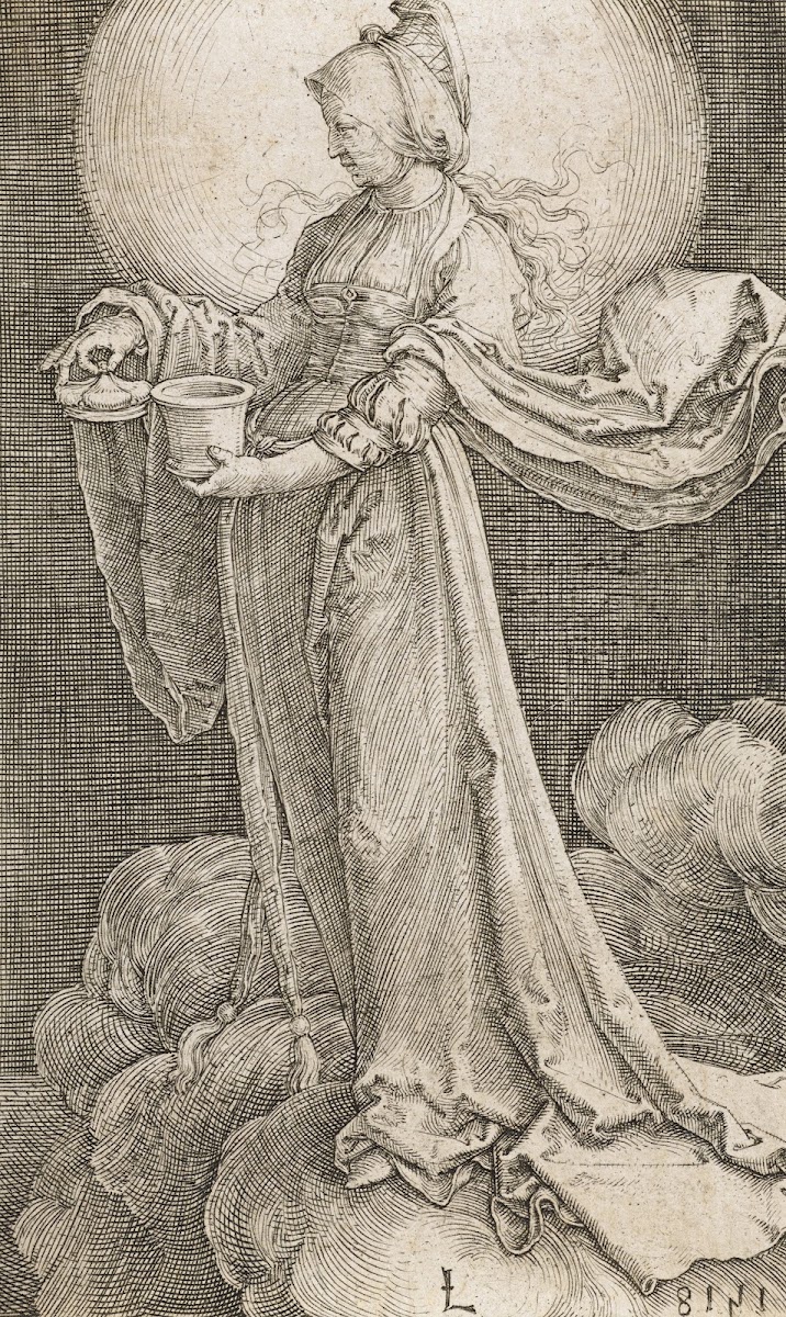 Maria Magdalena auf den Wolken 1518