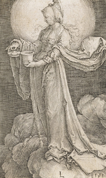 Maria Magdalena auf den Wolken 1518