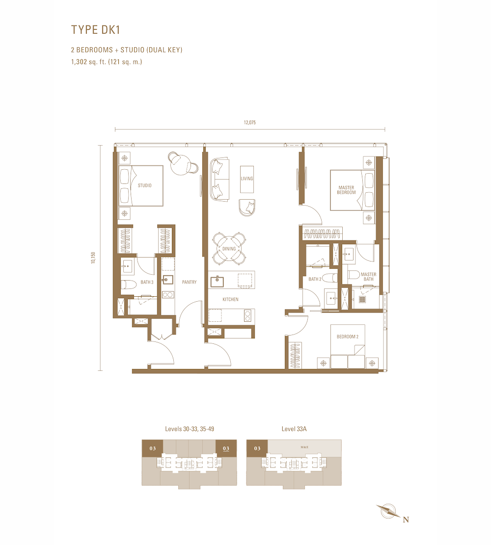 Pavilion Damansara Heights - Royal Suites (RC) floor plan