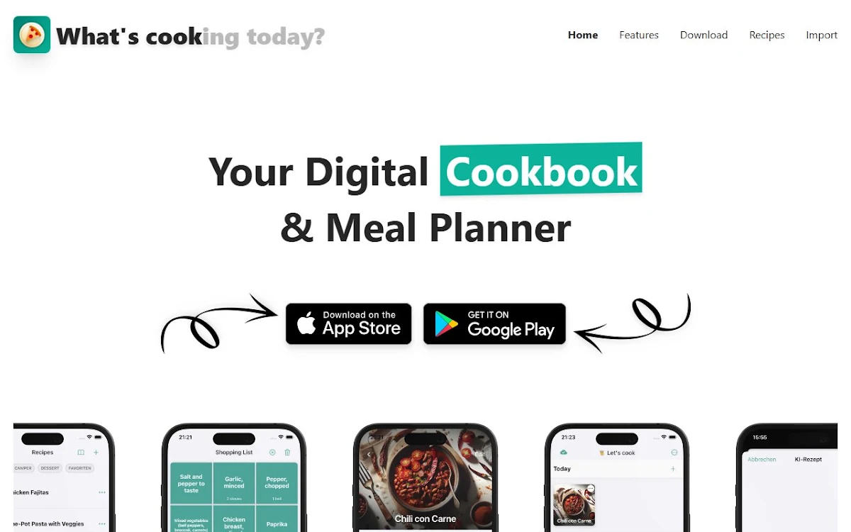Captura de Whats Cooking: Meal Planner