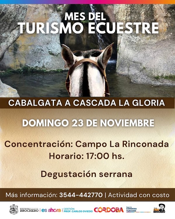 Cabalgata a Cascada La Gloria y merienda serrana.🐎 ¡Mes del Turismo Ecuestre!🙌🏾