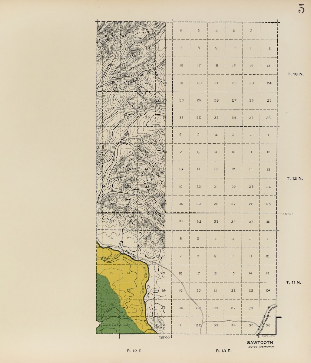 Forest atlas of the national forests of the United States Pl05 1907