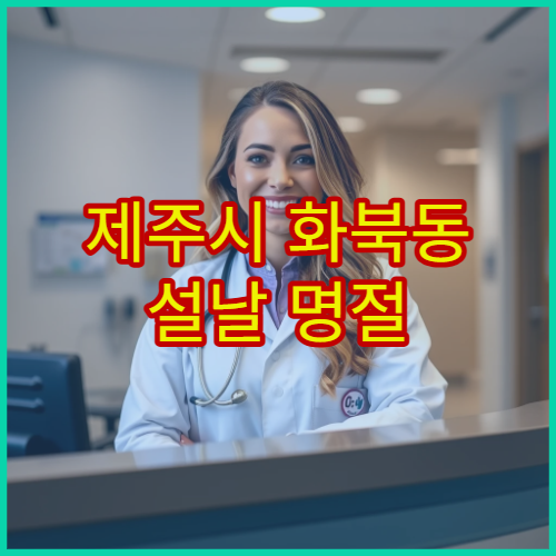 제주시 화북동 설날 명절 신경과 연휴 진료 병원 어지럼증·손저림 검사 가능 정보