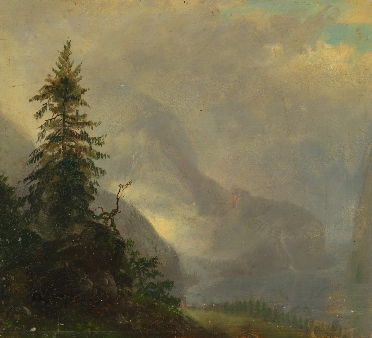 The Koenigsee near Berchtesgeden Bavaria 1868