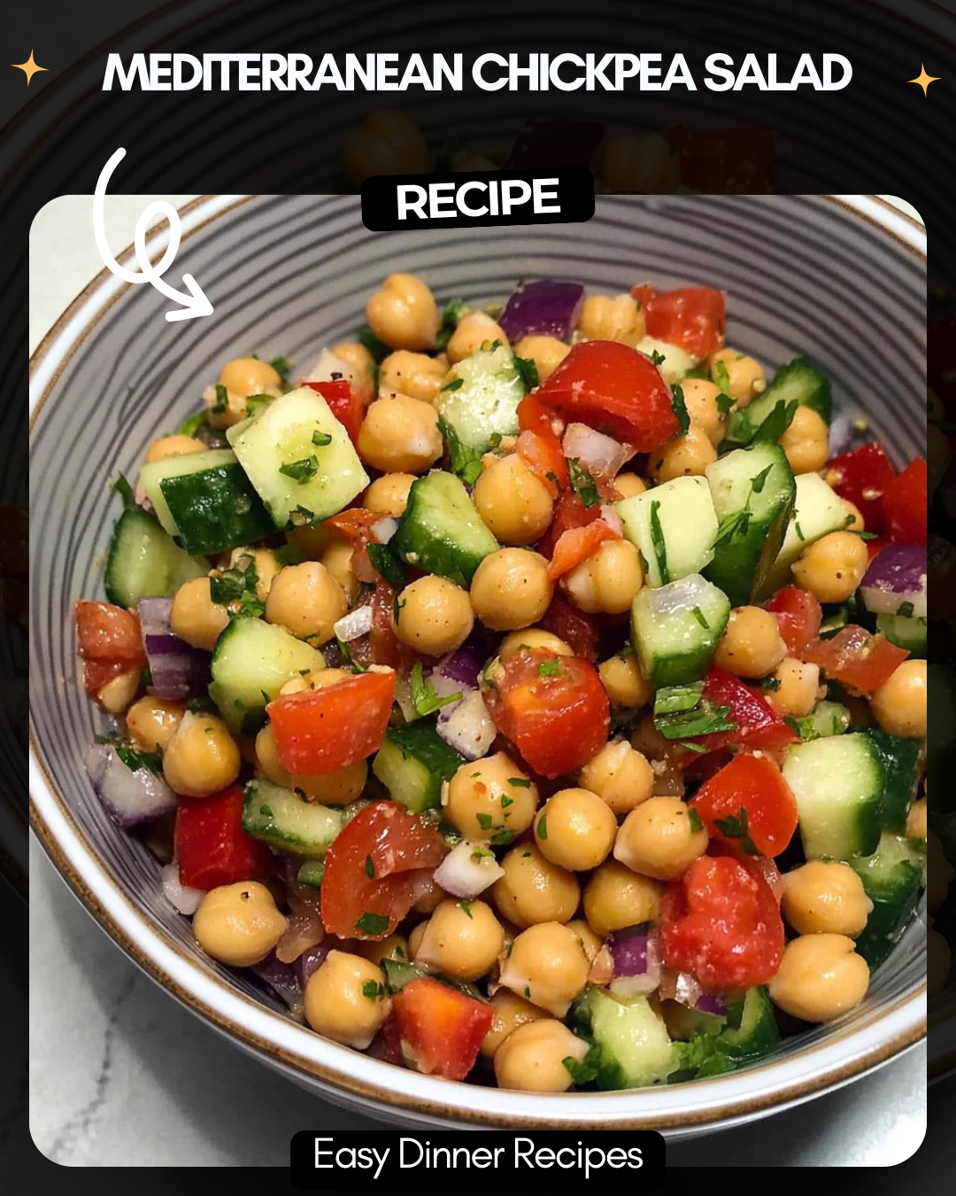 Mediterranean Chickpea Salad