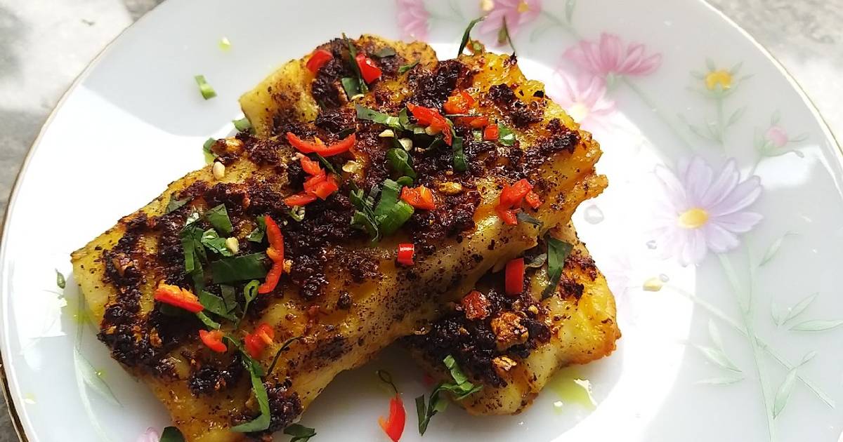 Cá nhồng nướng nghệ