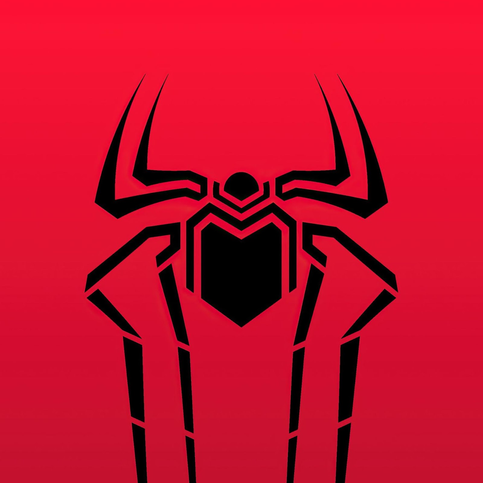 Download Spider-Man Minimalist Logo Art 2K iPhone