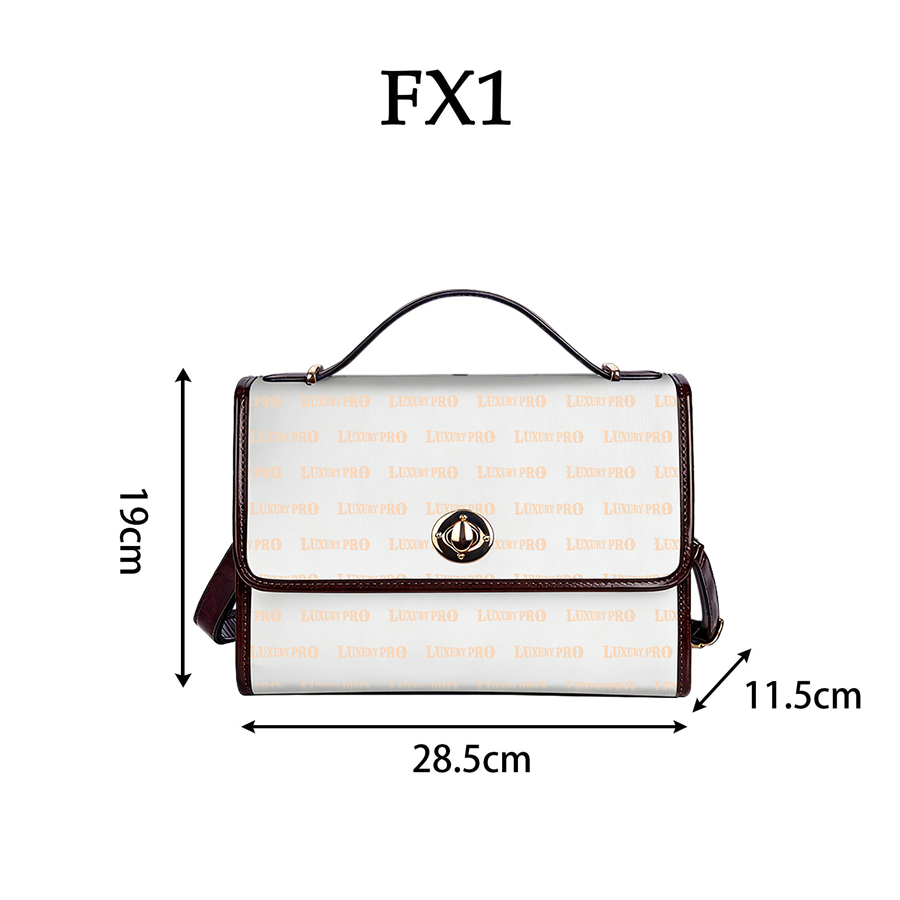 3D Leather women's saddle bag