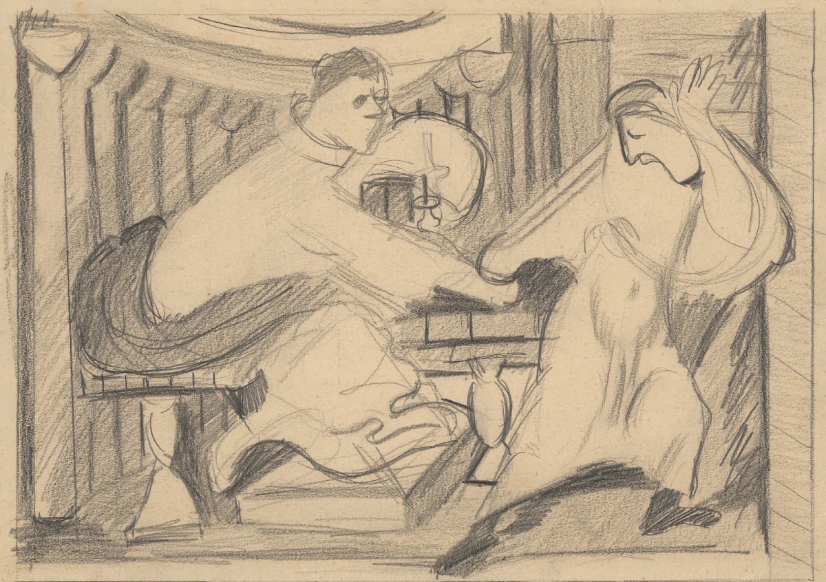 Study for the Painting Seduction 1936