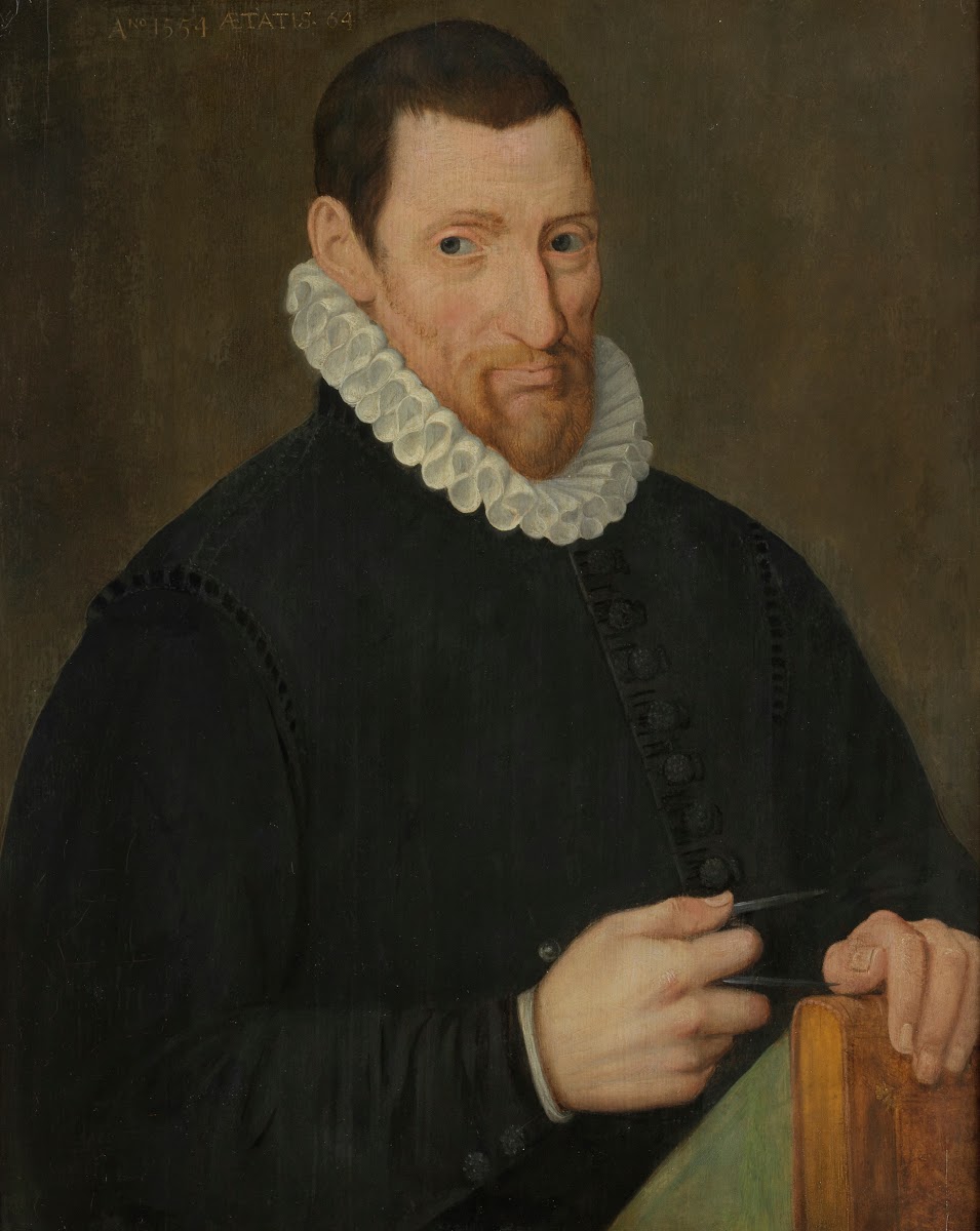 Portret van Christoffel Plantin between 1584 and 1600