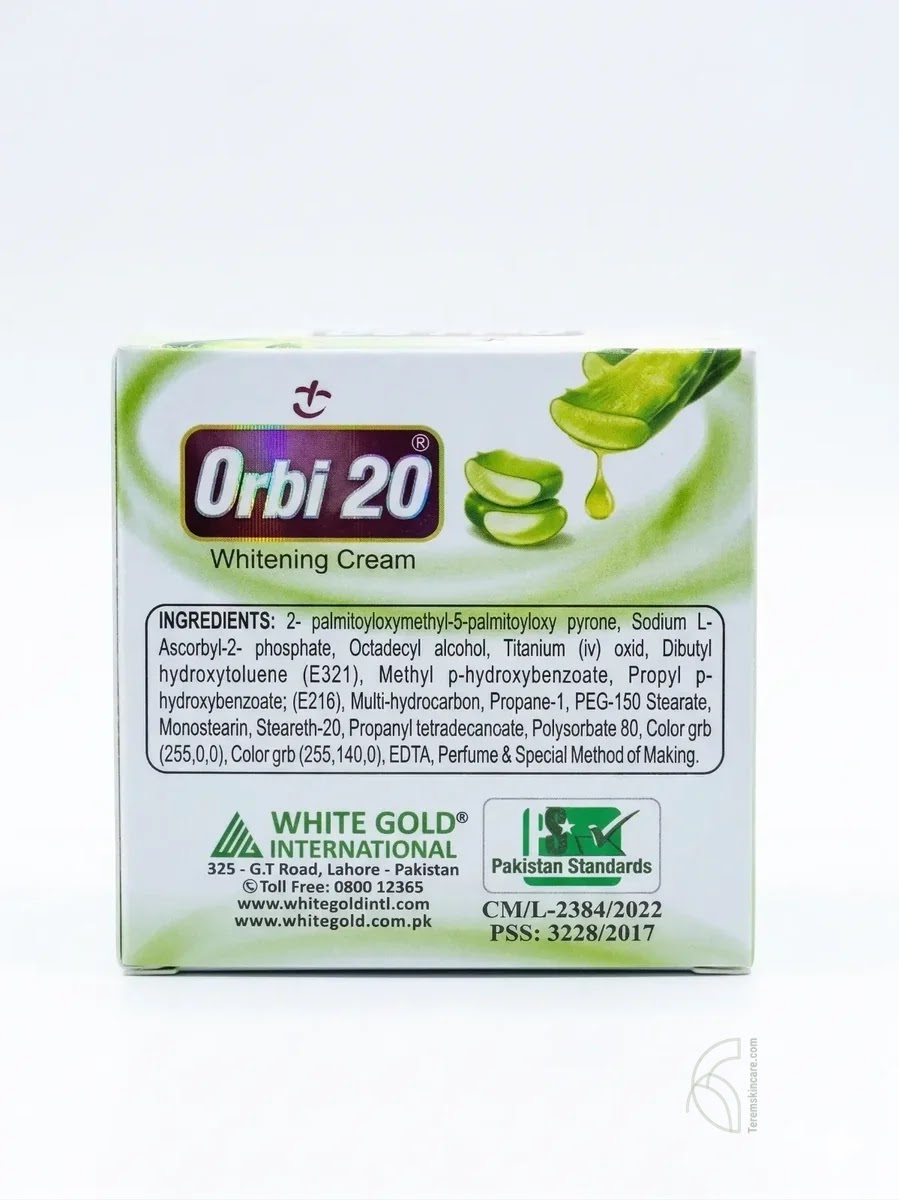 Orbi 20 Whitening Cream