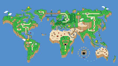 Super Mario, Retro Games, Digital Art, Video Games, Super Mario World 4K Wallpaper Background