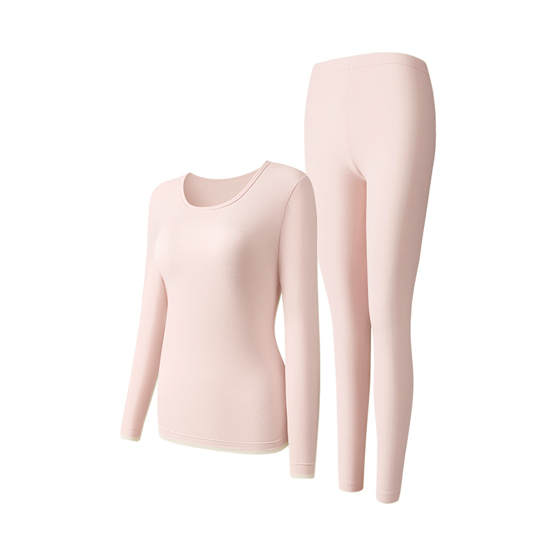 Damen-Thermo-Unterwäsche-Set aus reiner Baumwolle