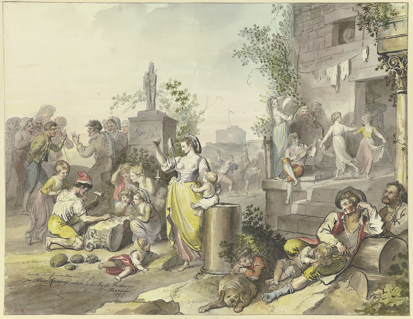 Amusements in Trastevere 1797