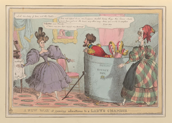 A new way of gaining admittance to a ladys chamber 1827 1829