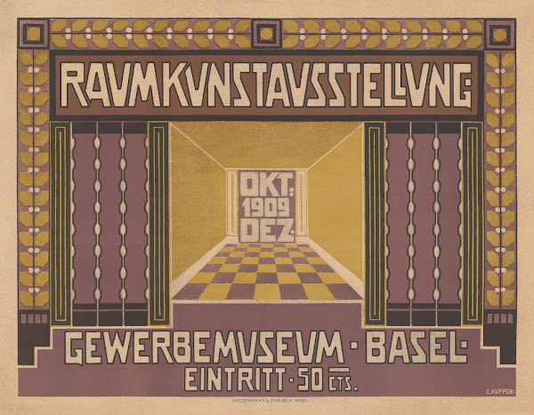 Raumkunstausstellung Gewerbemuseum Basel 1909