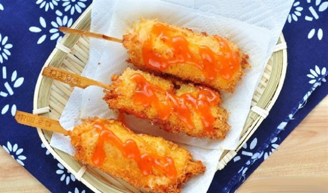 Phô Mai Cuộn Tôm Chiên