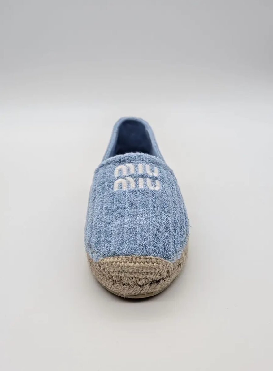 Espadrillas Miu Miu celesti – Image 8