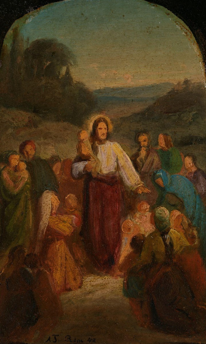 La de små barn komme til meg 1842