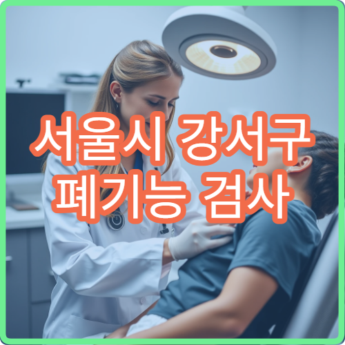 서울시 강서구 폐기능 검사 천식·COPD 맞춤 관리 호흡기내과 병원