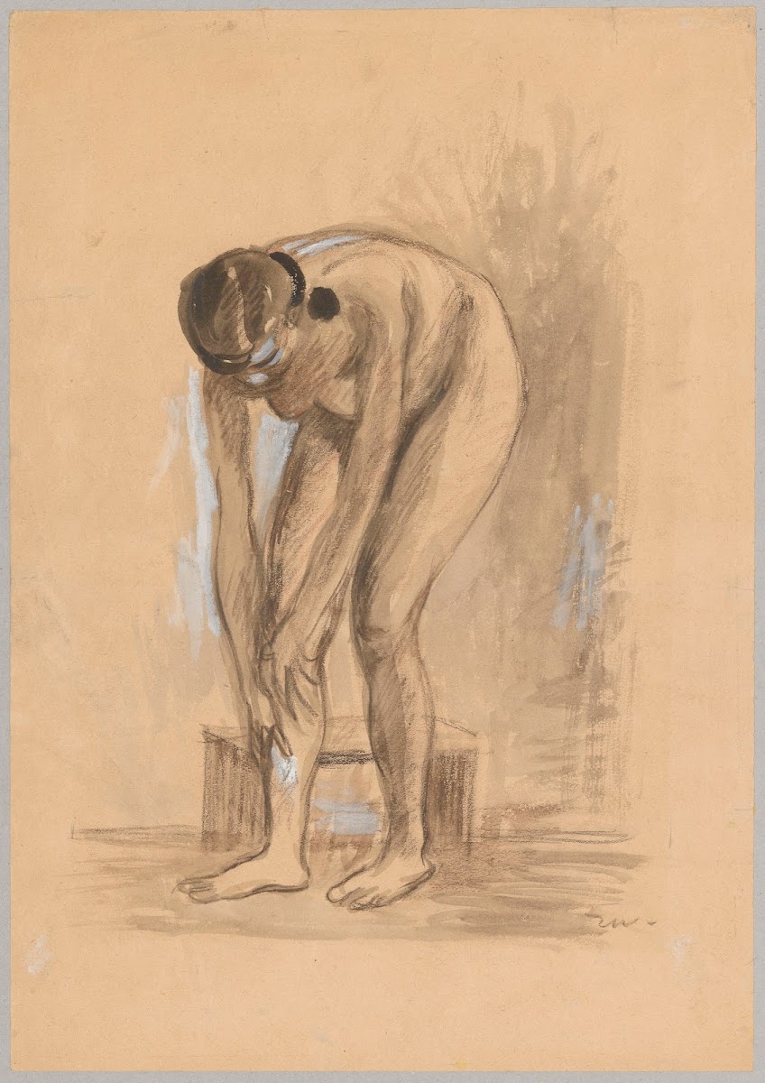 Leaning nude I 1935