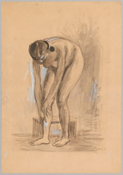 Leaning nude I 1935
