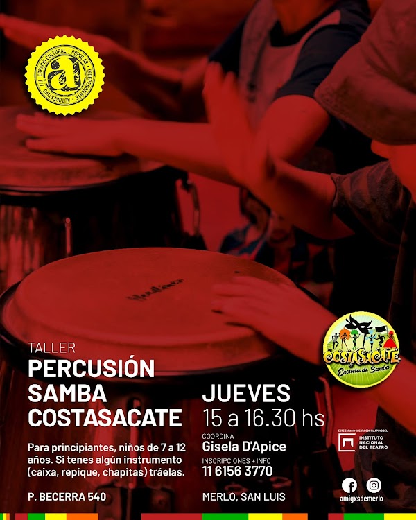 Taller de Percusión Samba