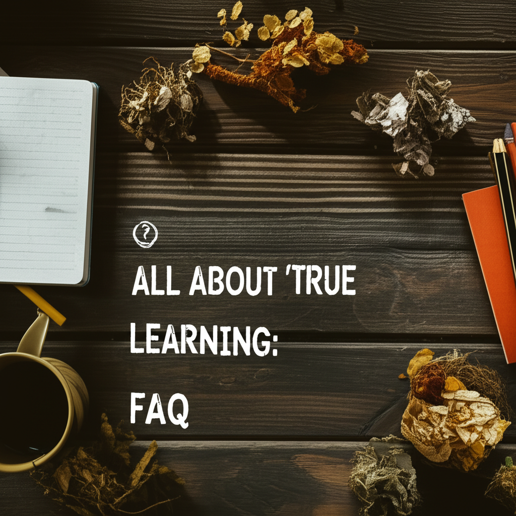 ❓ '진정한 배움'에 대한 모든 것: FAQ