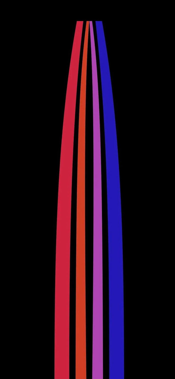 Minimalist Retro Stripes Pattern - Minimalist Graphic Design Full HD iPhone Wallpaper (1179x2556)