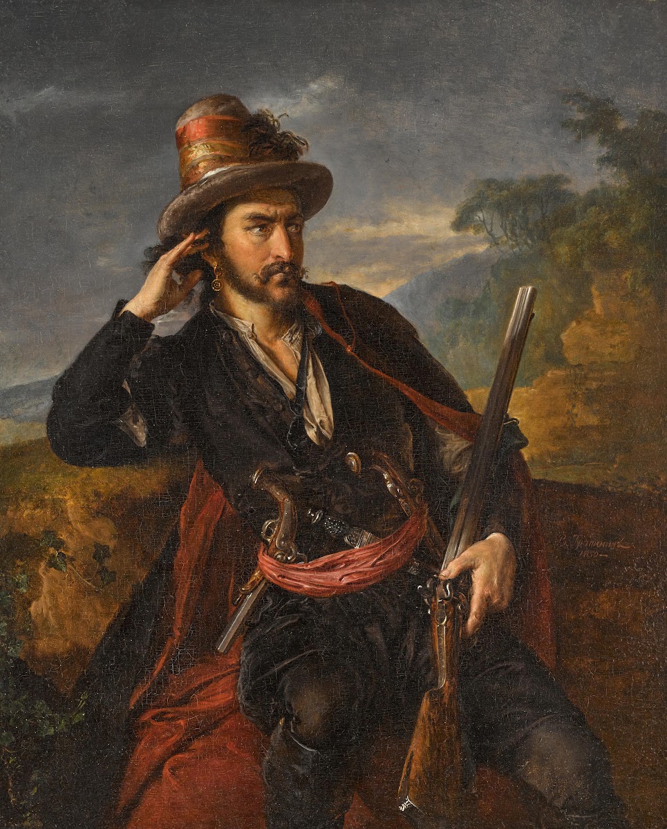 Portrait of Prince Obolensky 1850