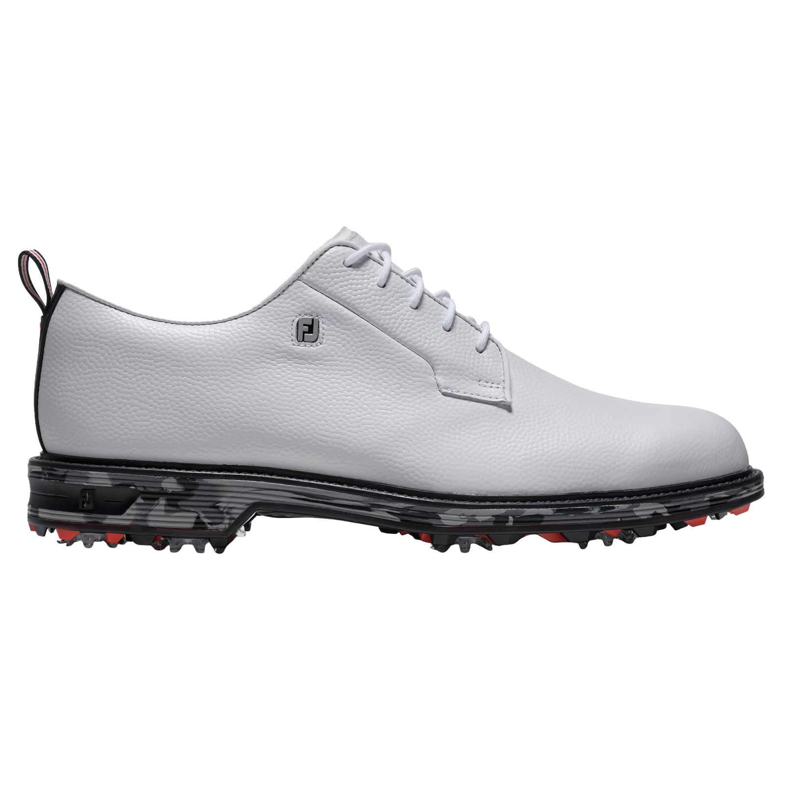 Premiere Series Field Spiked Golf Shoes White/Black/Red