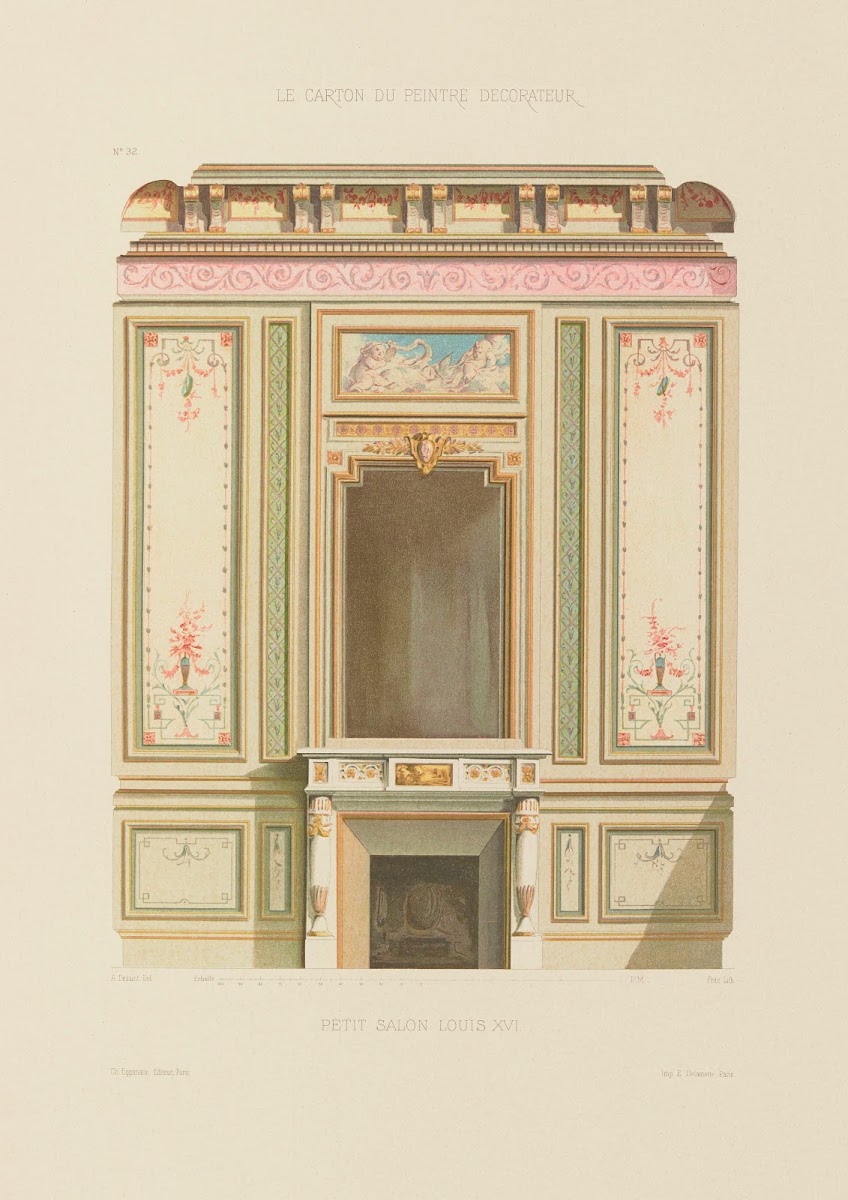 Petit Salon Louis XVI 1910