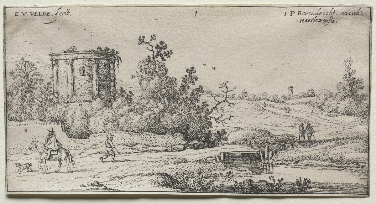 Landscape with Ruins of a Roman Temple 161545