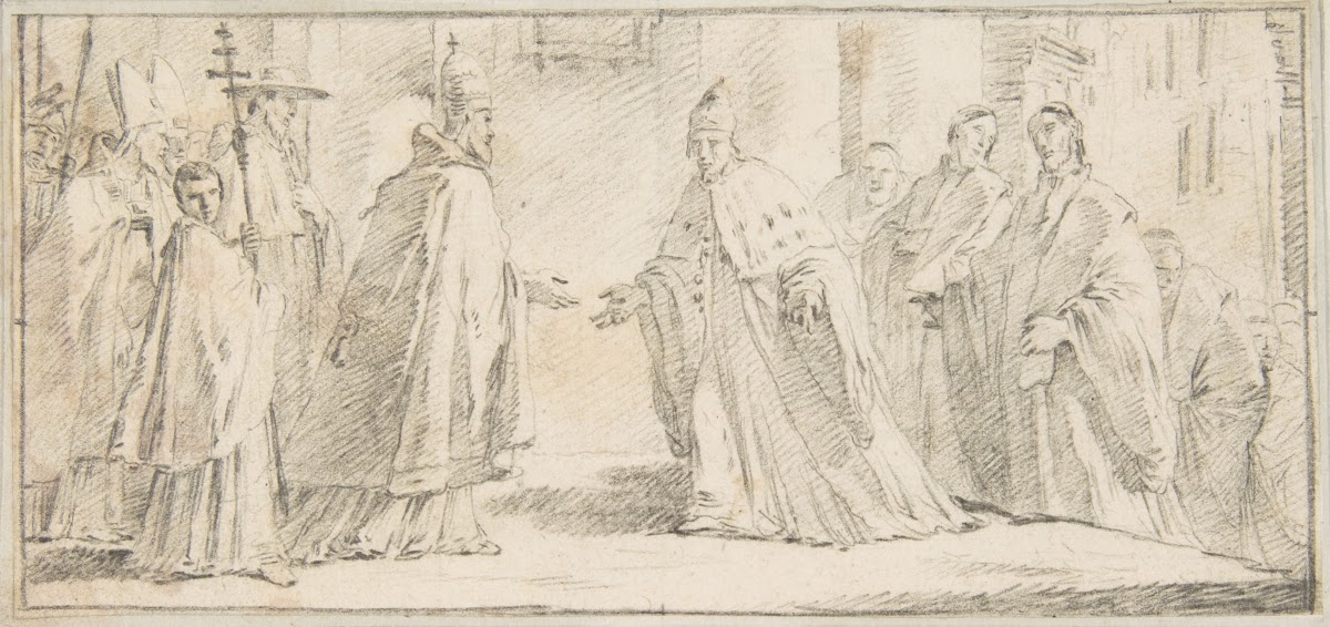 Meeting Between a Pope and Doge 16961770