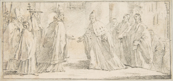 Meeting Between a Pope and Doge 16961770