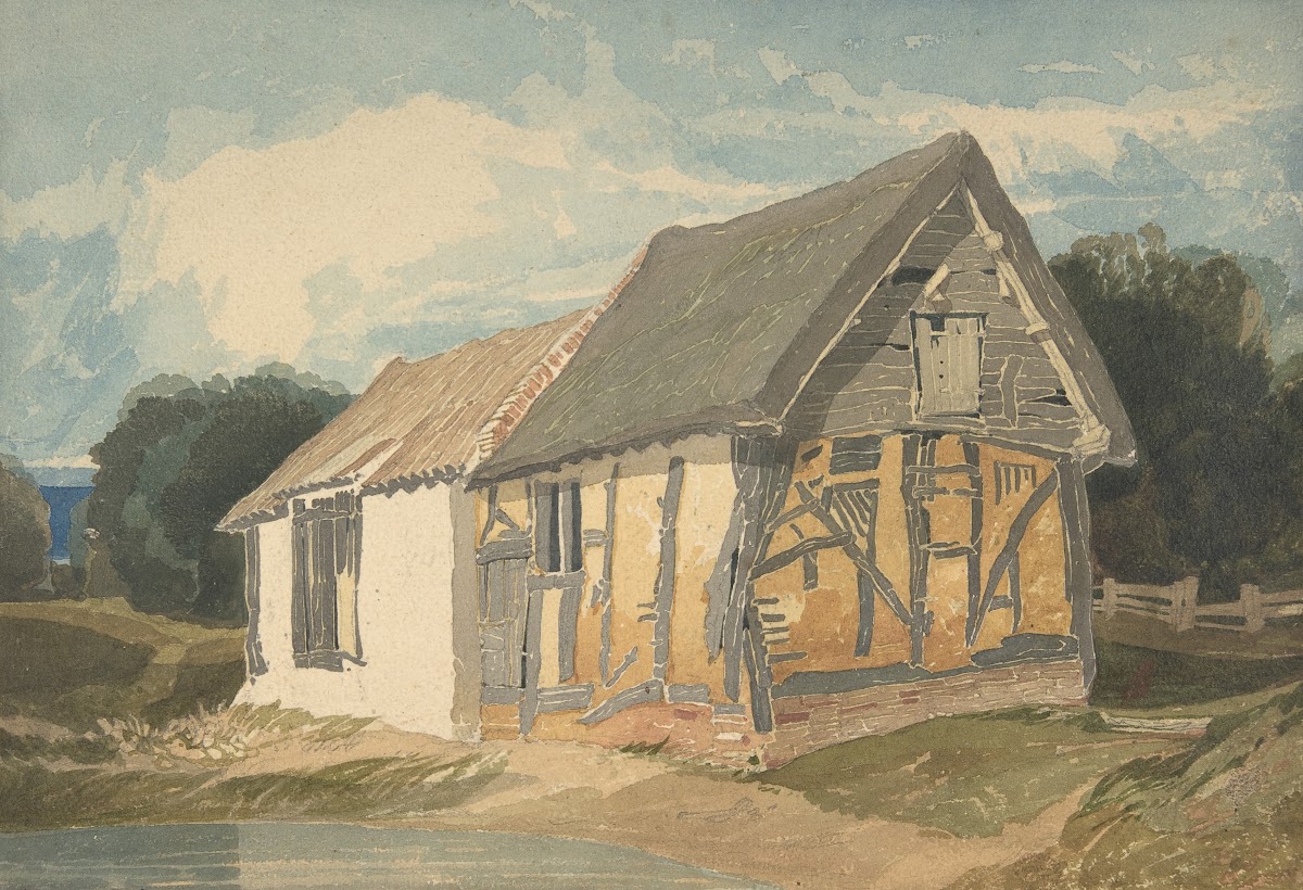 Farm Building by a Pond 1808