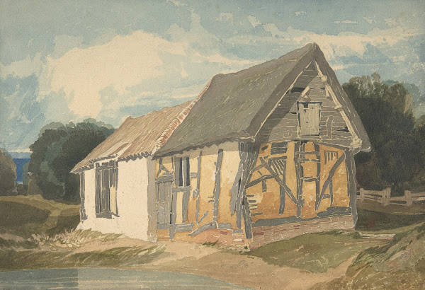 Farm Building by a Pond 1808
