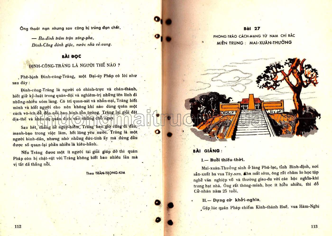 Quốc sử lớp ba (1965) - Trang 55