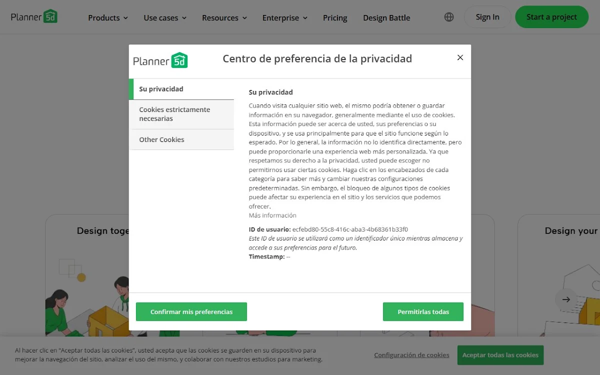 Captura de Planner 5D aka Lensa for Interior Design
