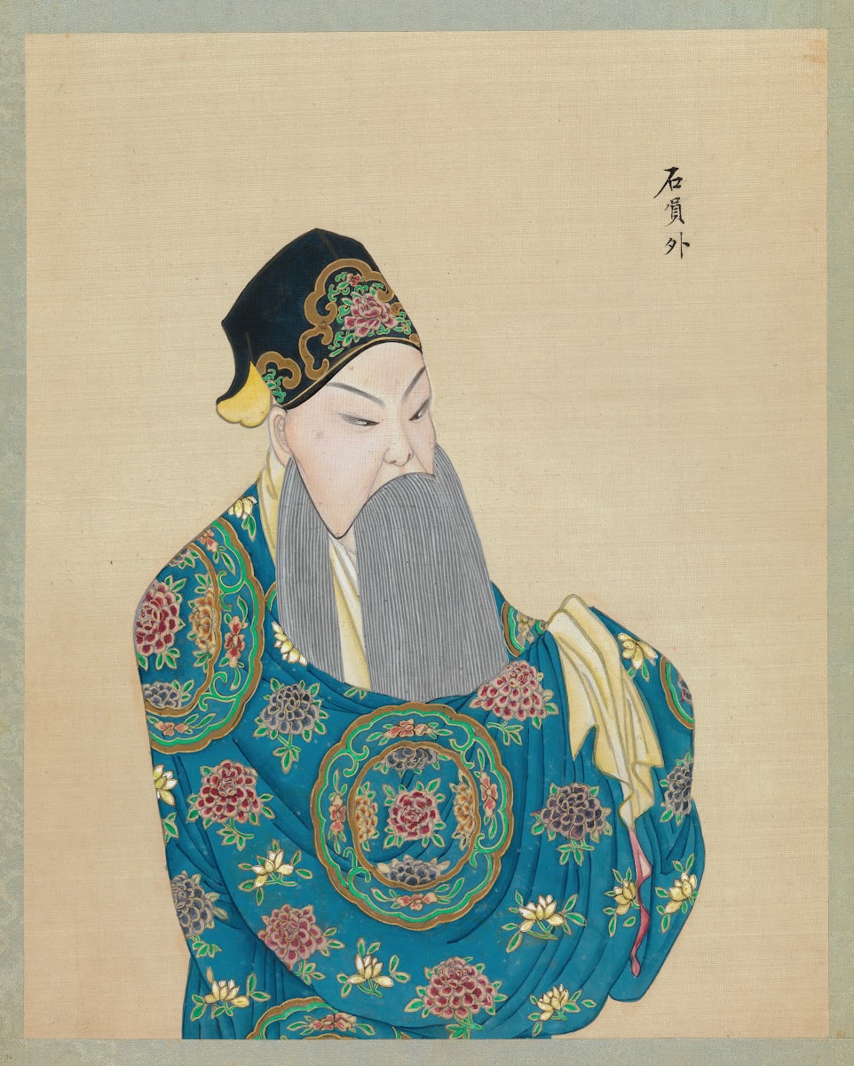 Portrait of Peking opera character 1 19th Century