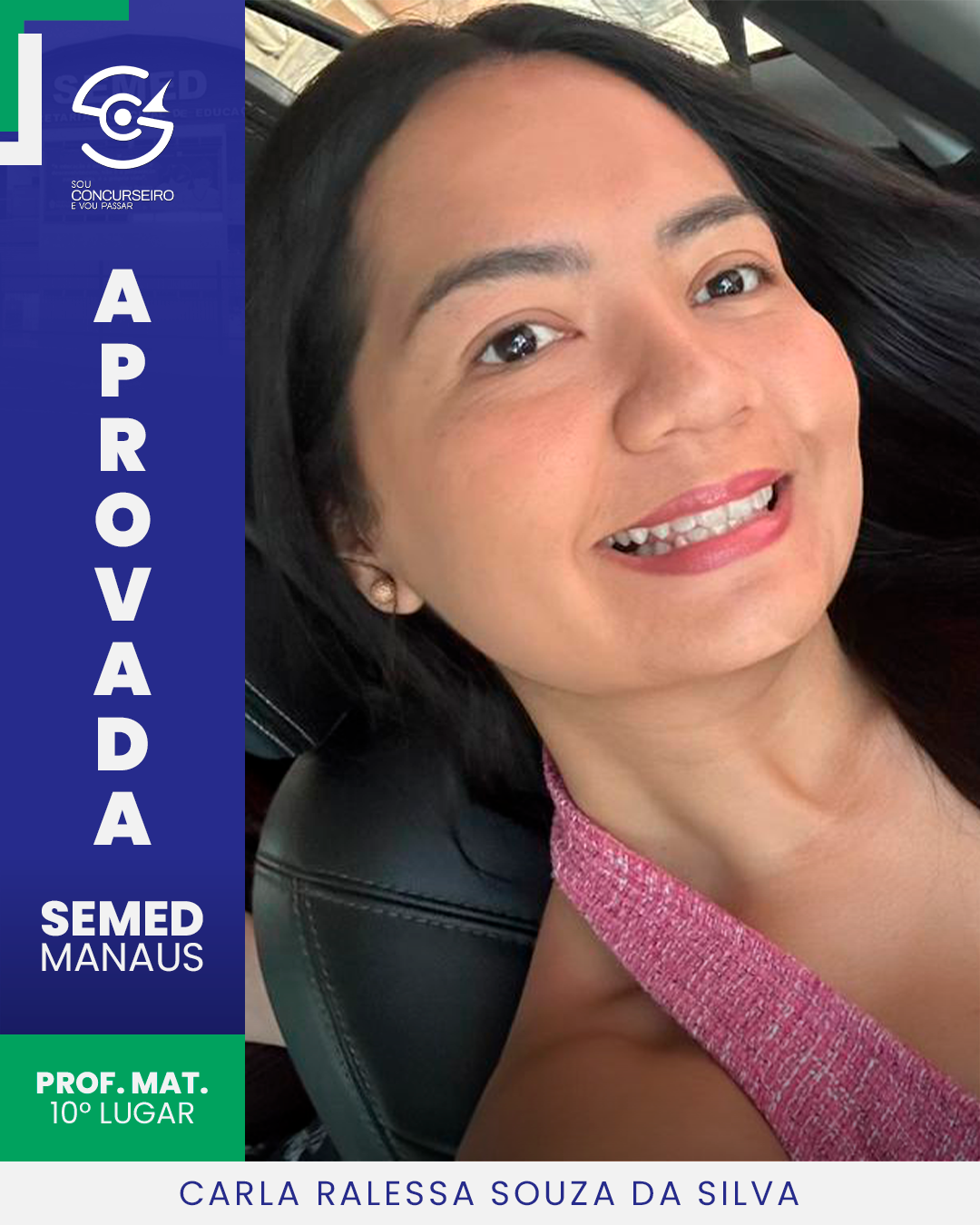 Aprovado SEMED-Manaus com o método SCVP