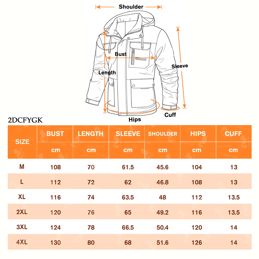 2D Workwear Style Shell Jacket