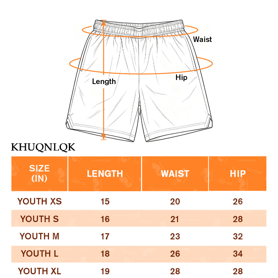 AOP KHU Youth Basketball Pants