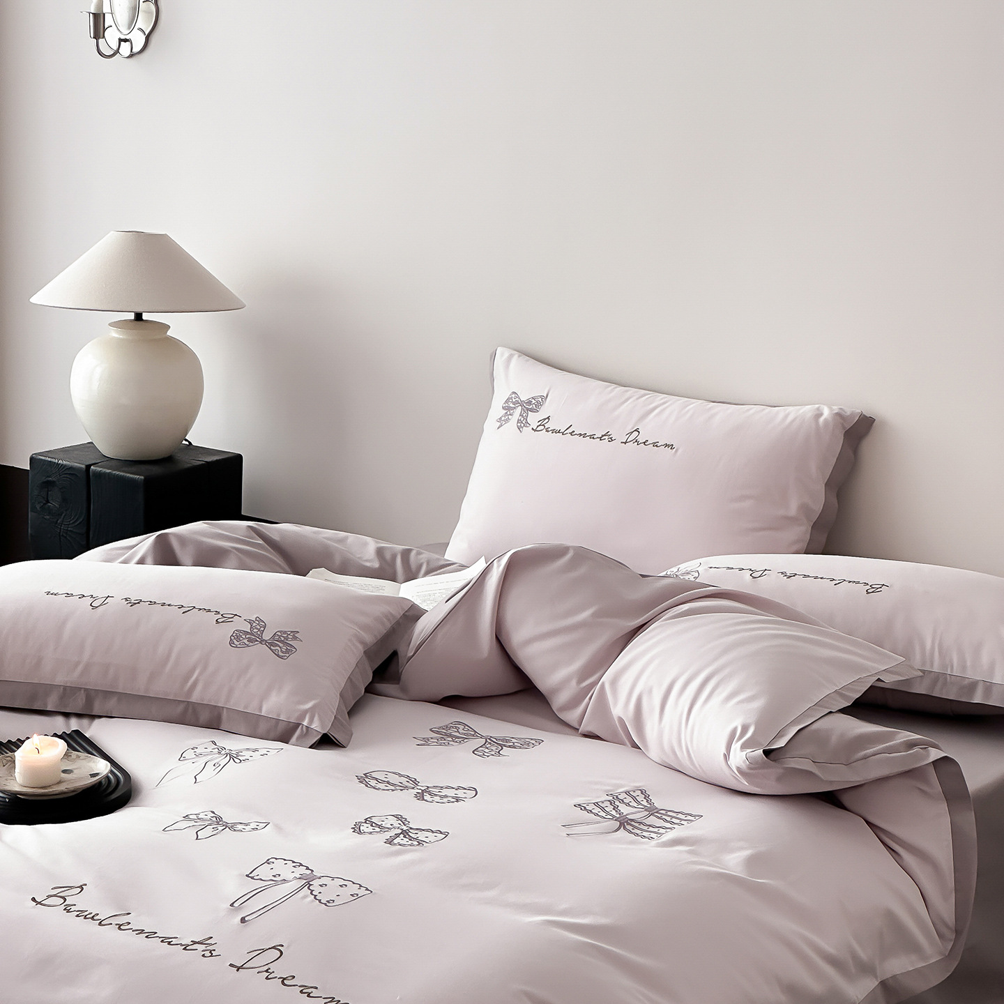 Long-Staple Cotton Bedding, 4-Piece
