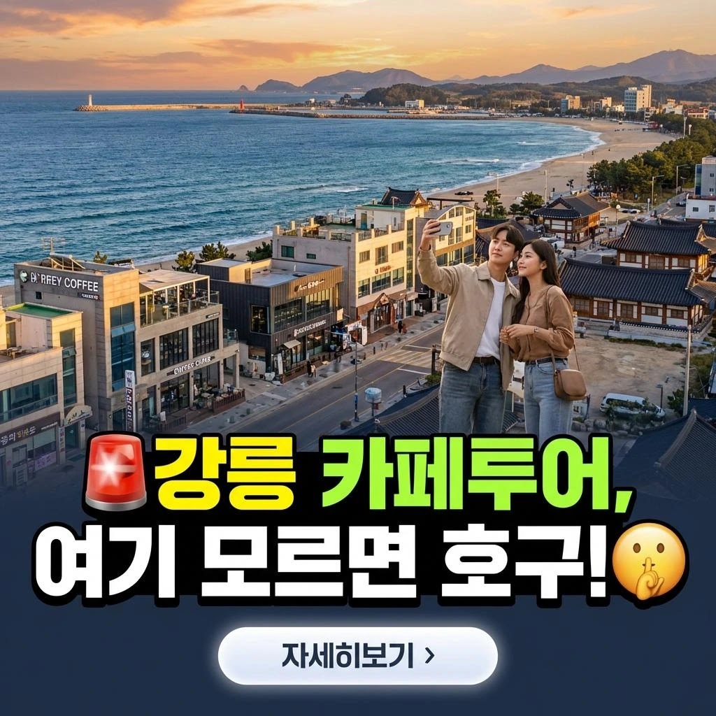 강릉 카페투어, 3시간 만에 마스터하는 7가지 꿀팁!