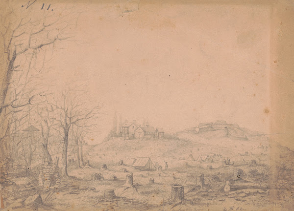 The Rebel Fort Beauregard near Bowling Green Kentucky March 2 1862 1862
