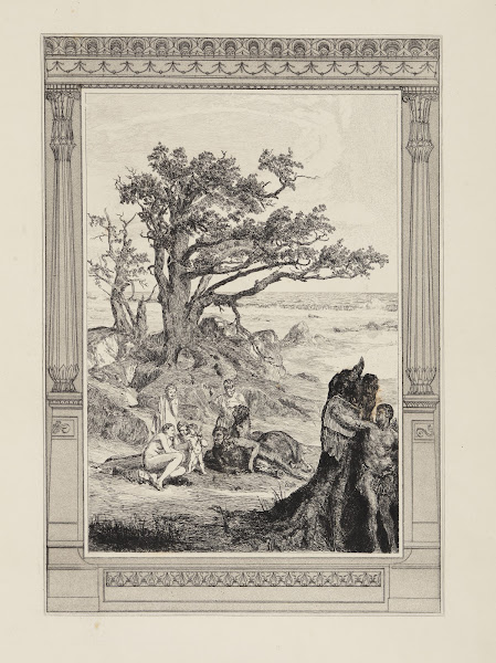 Die Jugend Amors Amor und Psyche Opus V Blatt 1 1880