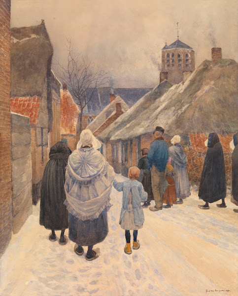 Sunday morning in Wintertime 1896